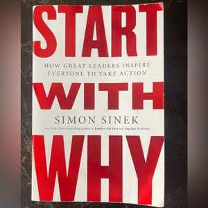 Simon Sinek motivational book